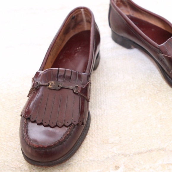 Shoes | Vintage Bass Leather Loafers Preppy Weejuns | Poshmark